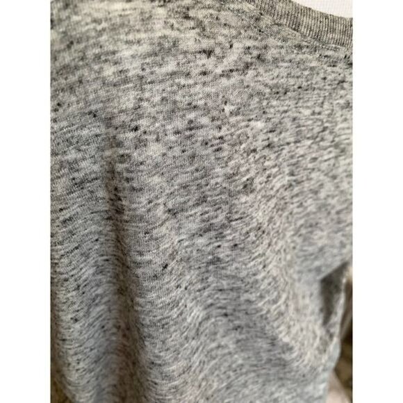 Victoria's Secret Womens Tank Top Low Open Back Gray Little Angel Wings M - Picture 6 of 10